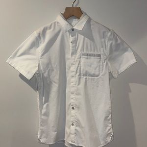 Lululemon White Collared shirt